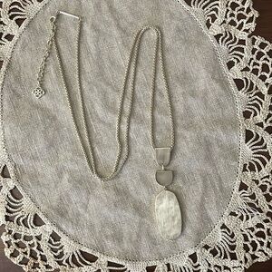 Kendra Scott Gold Hammered Necklace